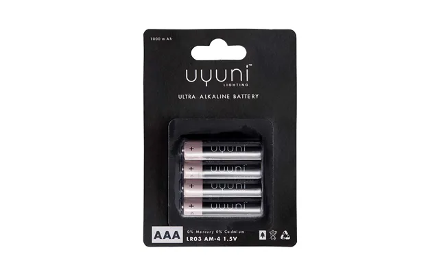 Uyuni Lighting Uyuni Battery 4-pack Aaa