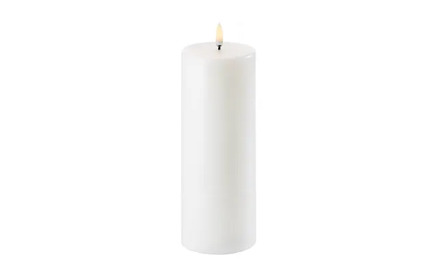 Uyuni Lighting Uyuni Led Block Candle White Ø7.8 Cm 20.3 Cm