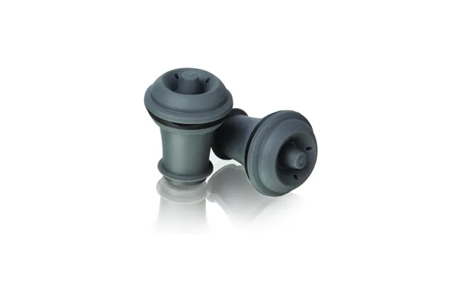 Vacuvin Vacuvin Wine Stopper 2-pack Gray