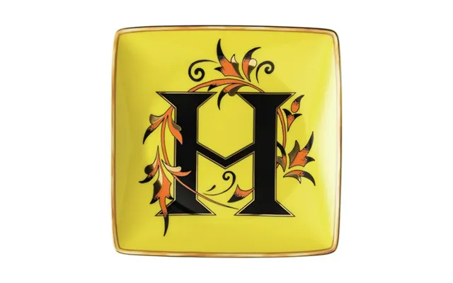Versace Versace Holiday Alphabet Saucer 12 Cm H
