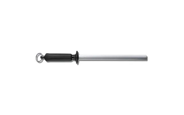 Victorinox Diamond Oval Sharpening Steel Medium Fine 26 Cm Black