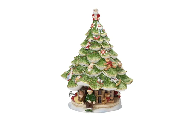 Villeroy & Boch Christmas Toys Memory Snowglobe Tree Green