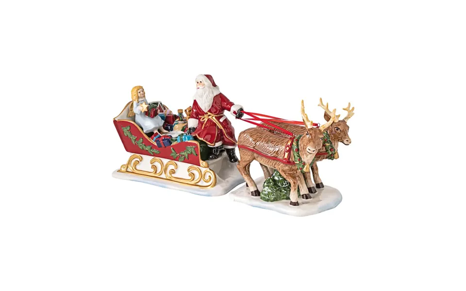Villeroy & Boch Christmas Toys Sleigh Nostalgia Red