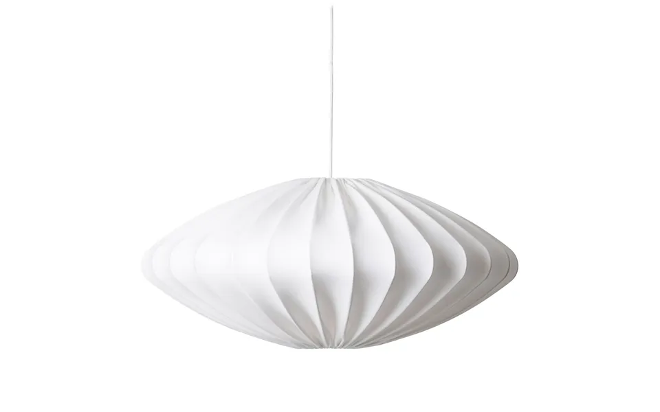 Watt & Veke Ellipse Lamp Shade 80 Cm Cotton White