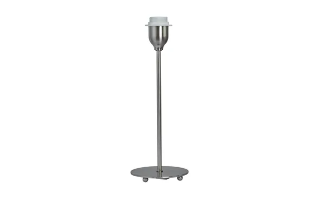 Watt & Veke Line 35 Lamp Base Matt Chrome