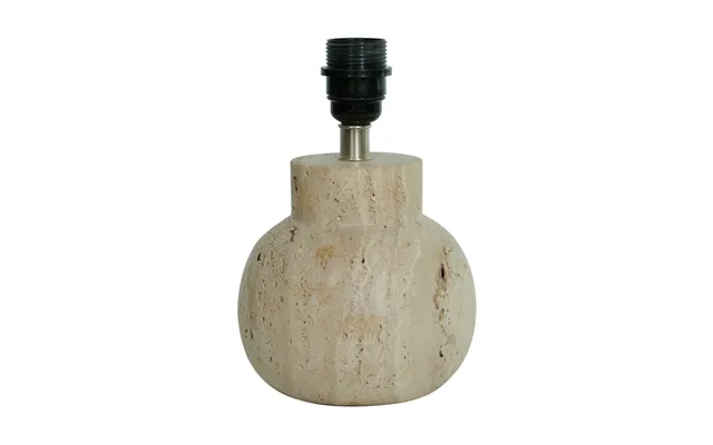 Watt & Veke Pella Lamp Base Travertine