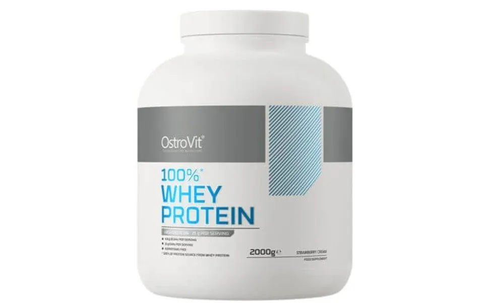 Whey Protein With Strawberry Flavor Whey Protein Chocolate Strawberry Cream - 2000 G