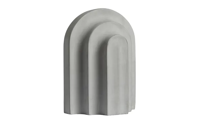 Woud Arkiv Bookend Grey Concrete