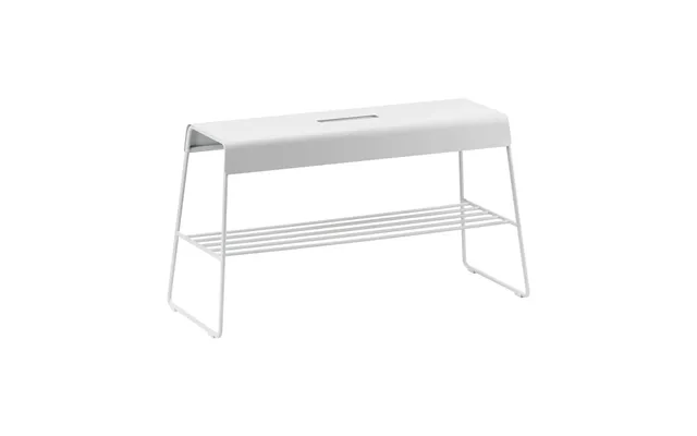 Zone Denmark A-bench Outdoor Bench With Shelf 45 Cm Soft Grey