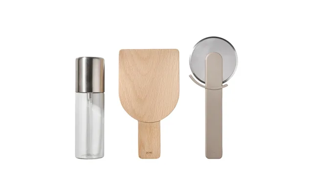 Zone Denmark Singles Pizza Set 3 Pieces Soft Taupe