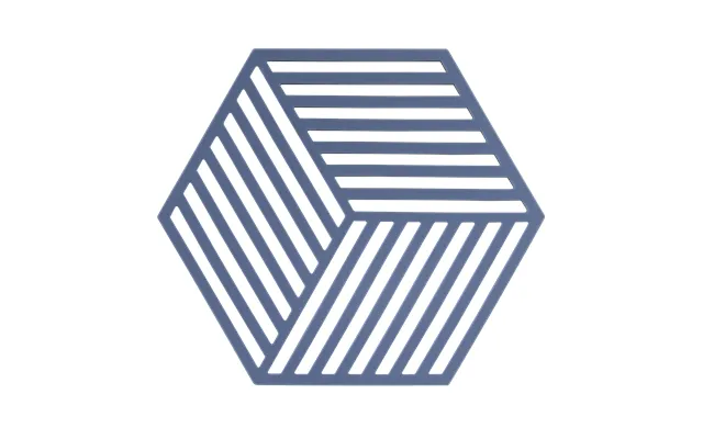 Zone Denmark Table Mat Denim Hexagon