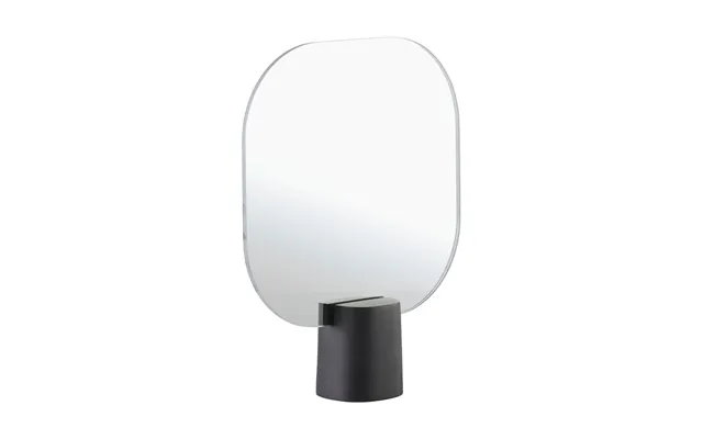 Zone Denmark Time Table Mirror 26.5 Cm Black