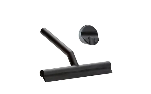 Zone Denmark Wiper Shower Scraper Black - With Holder
