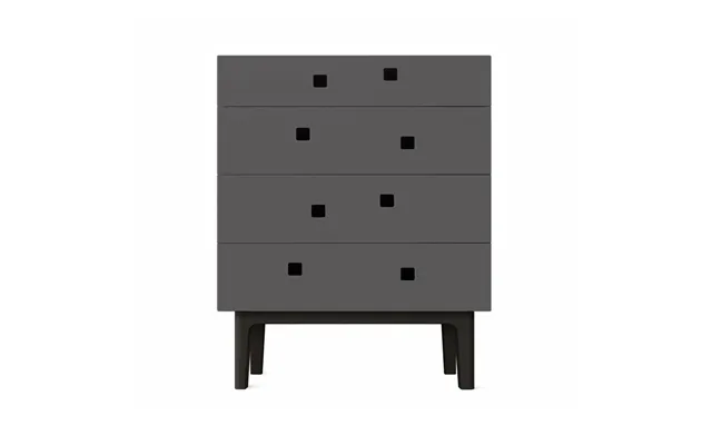 Zweed Peep B3 Dresser Slate Grey - Black Lacquer