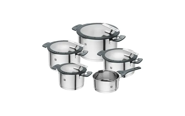 Zwilling Zwilling Simplify Saucepan Set 5 Pieces Silver