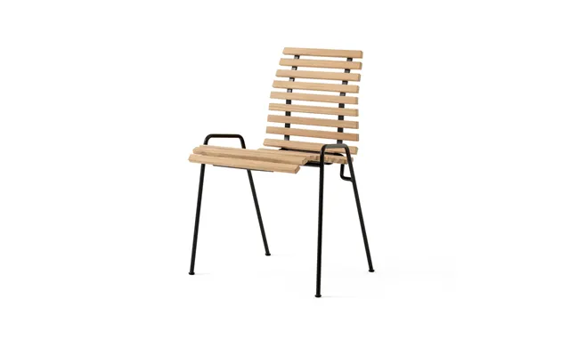 &tradition Rfh Rd4 Terrace Side Chair Teak Black