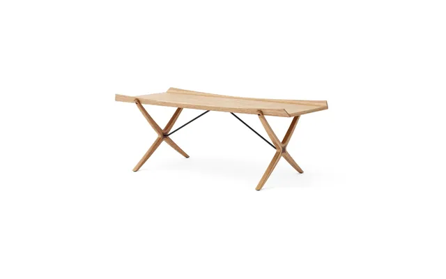 &tradition X Hm13 Coffee Table 61x120 Cm Lacquered Oak-walnut Inserts