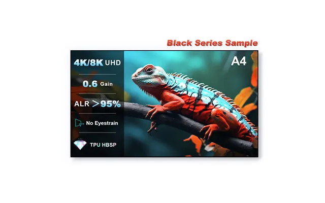 Nothingprojector Black Series Screen A4 Size Sample Refund After You Purchased Our Black Series Screens