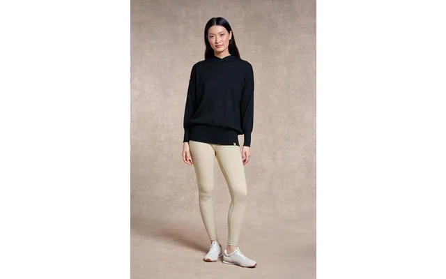 Beeby Knitted Hooded Jumper Black