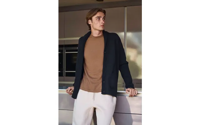 Carlton Knitted Cardigan Navy