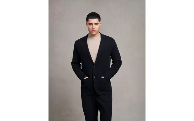 Charley Knitted Blazer Black