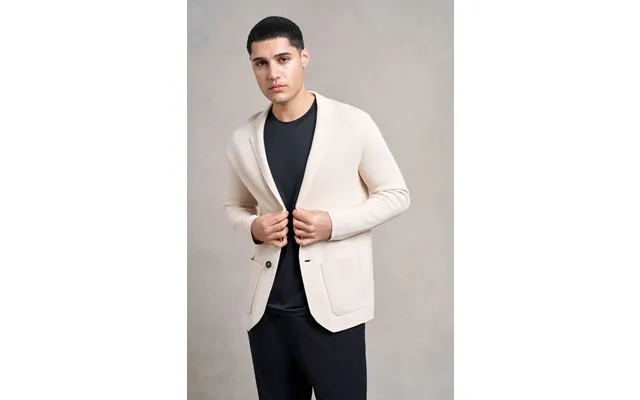 Charley Knitted Blazer Ecru