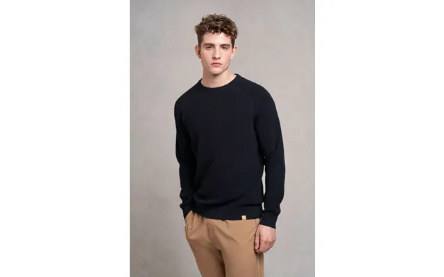 Croft Knitted Jumper Black