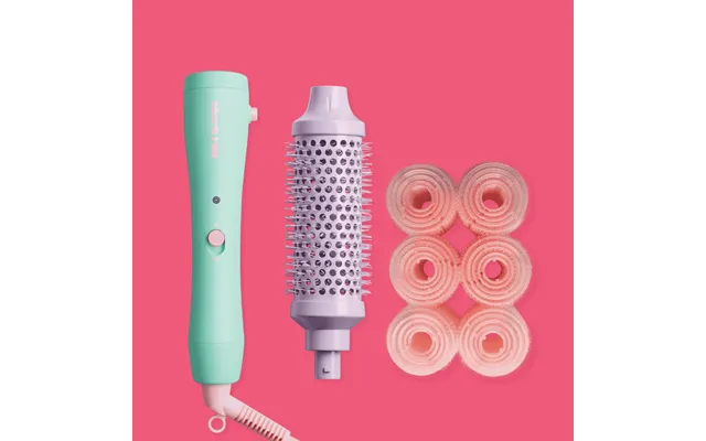 Aqua Faux Blow Dry Kit Hot Round Brush Hair Curlers For A Big Blow Out Look Mark Hill Hair product image