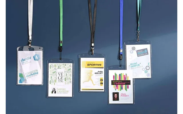 Avery 4834 Large A6 Badge Holders With Inserts