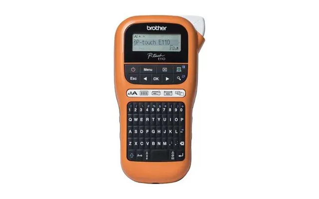 Brother Pt-e110vp Handheld Electrician Labelling Machine