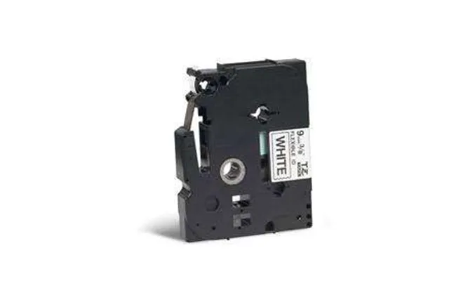 Brother Tzefx221 Black On White 8m X 9mm Flexi Tape