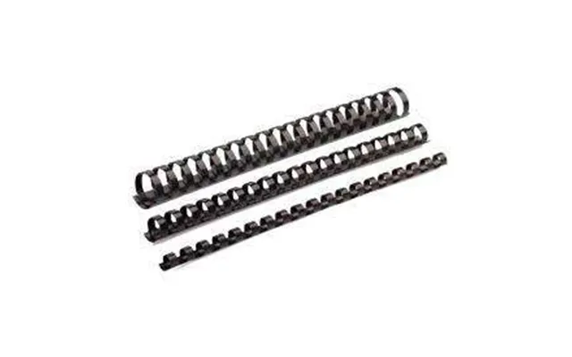 Fellowes 5348502 25mm Black Plastic Comb