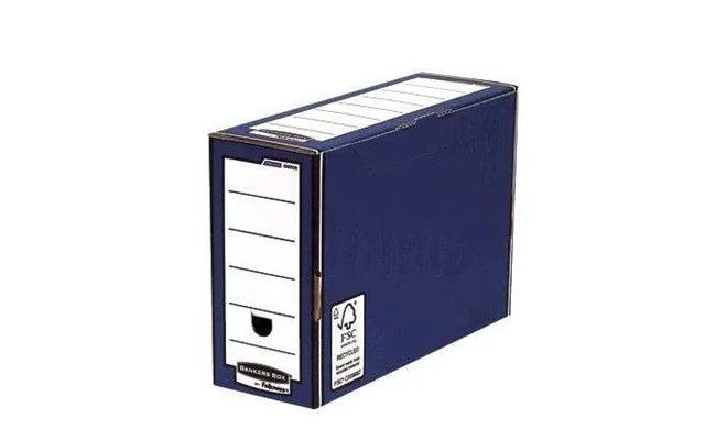 Fellowes Premium Transfer File 127 Mm Blue Pack Of 10