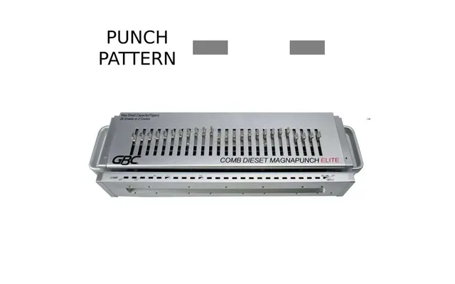 Gbc 4410051 Interchangeable Comb Die Set