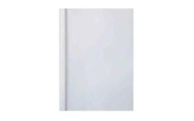 Gbc Ib370175 A4 White Gloss Thermal Binding Cover 12mm Pack Of 100