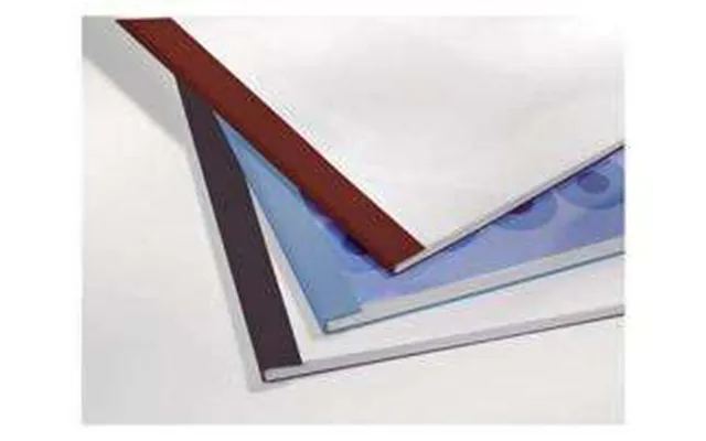 Gbc Ib451614 Leathergrain Transparent Black Thermal Binding Covers