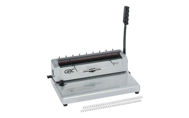 Gbc W12 Manual Punch And Wire Binding Machine