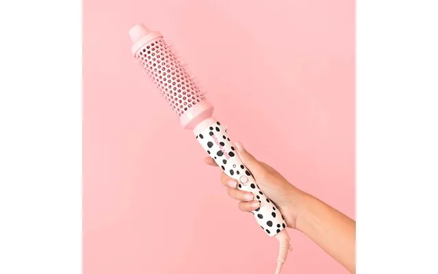 Heated Thermal Round Brush - Dalmatian Edition 48mm Round Brush Handle Mark Hill Pick N Mix Interchangeable Curling Wand product image