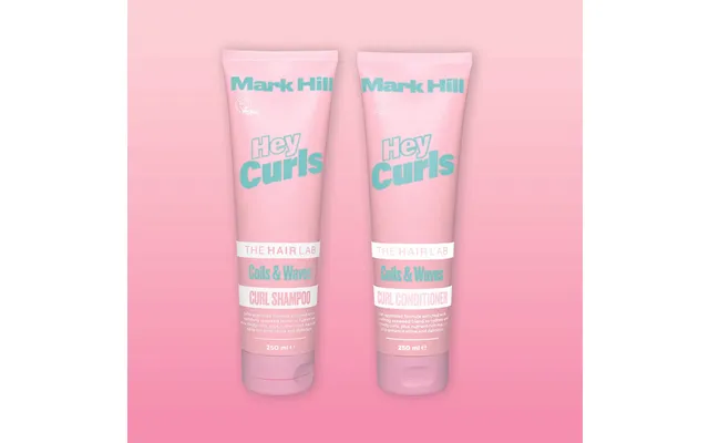 Hey Curls Shampoo & Conditioner Set Nourishing Haircare For Curly Hair Mark Hill Hair product image