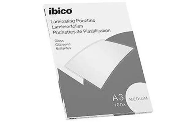 Ibico Basics A3 Gloss Laminating Pouches Medium - Pack Of 100
