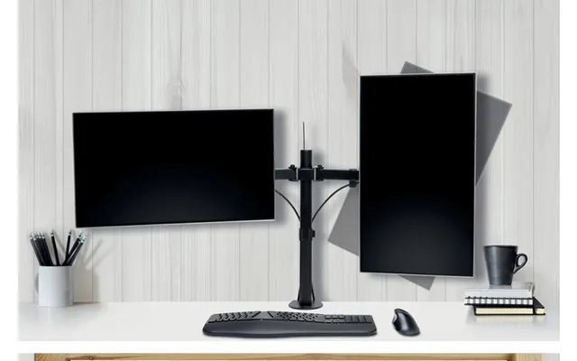 Kensington K55409ww Smartfit Ergo Dual Extended Monitor Arm