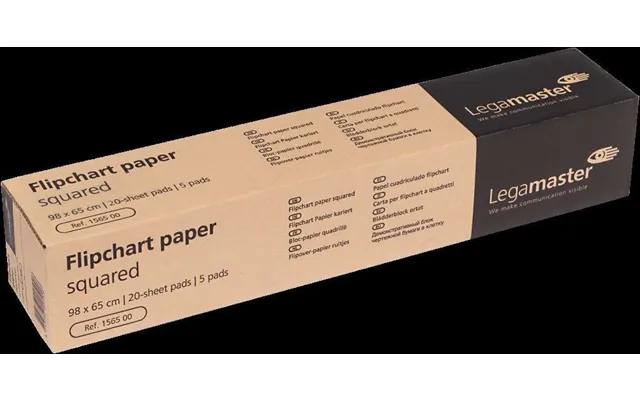 Legamaster Flipchart Paper Pad Grid 5pcs