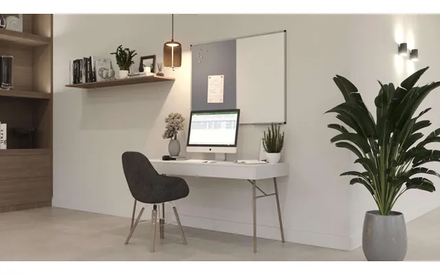 Legamaster Unite Combiboard Textile Grey 90x120cm