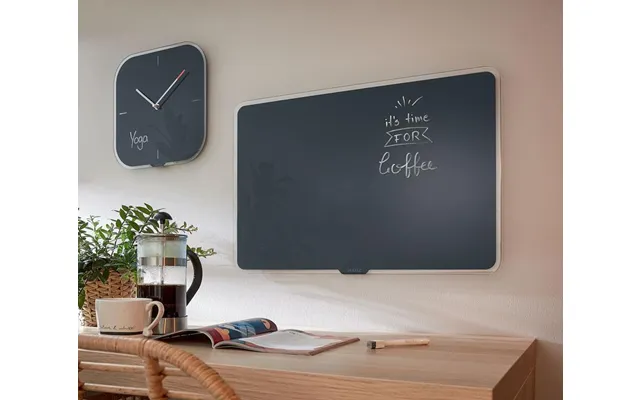 Leitz Cosy Magnetic Glass Whiteboard 80 X 60 Cm Velvet Grey