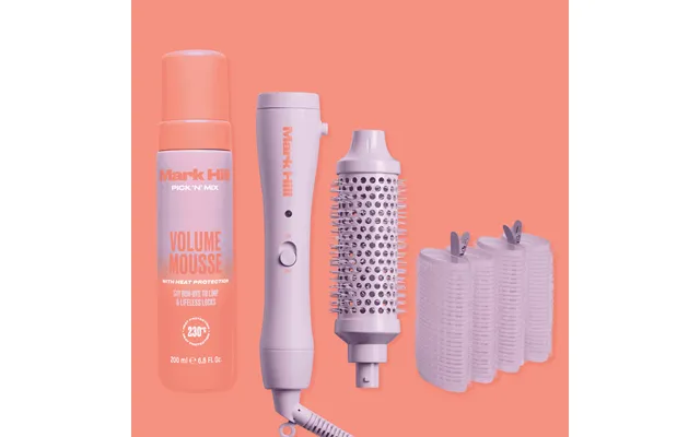 Lilac Mega Volume Hair Styling Kit Mark Hill Pick N Mix Interchangeable Curling Wand Set product image