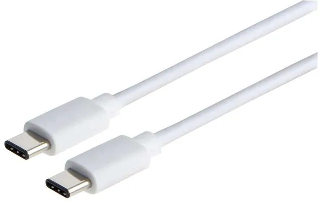 Maxcase Usb-c To Usb-c Cable 1 Metre White