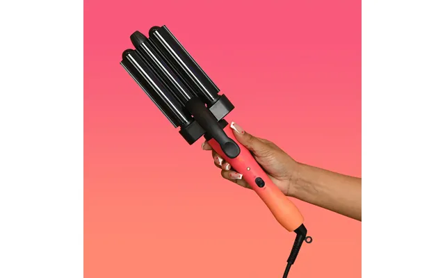 Mermaid Hair Waver 21mm Barrel Handle Pink Orange Mark Hill Pick N Mix Interchangeable Curling Wand Attachments product image