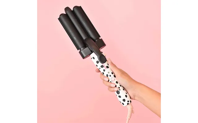 Mermaid Hair Waver Dalmatian Handle 21mm Black Barrel Mark Hill Pick N Mix Interchangeable Curling Wand product image