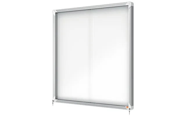 Nobo 1902570 Premium Plus Magnetic Lockable Notice Board 12xa4