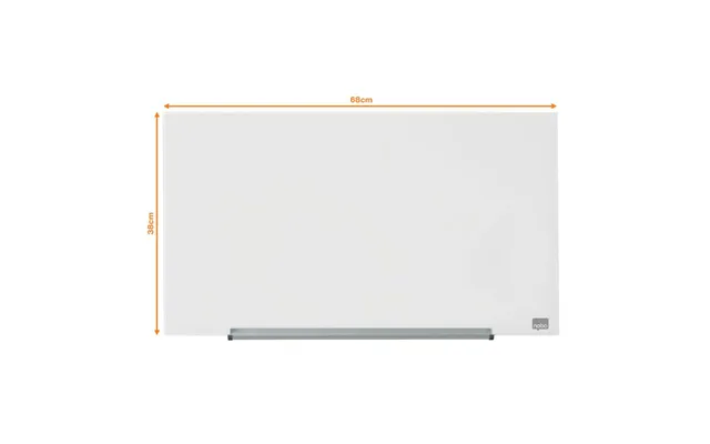 Nobo 1905175 Impression Pro Glass Magnetic Whiteboard 680x380mm